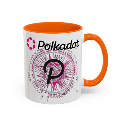 Polkadot (DOT) Accent Mug by cypherpunkgear.com