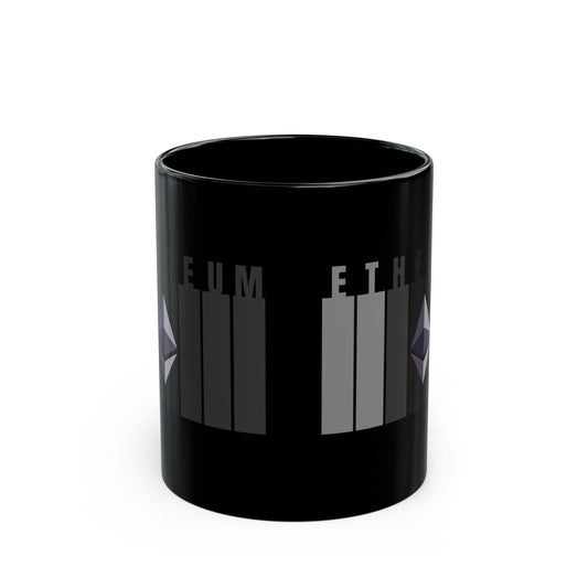 Ethereum (ETH) Black Mug by cypherpunkgear