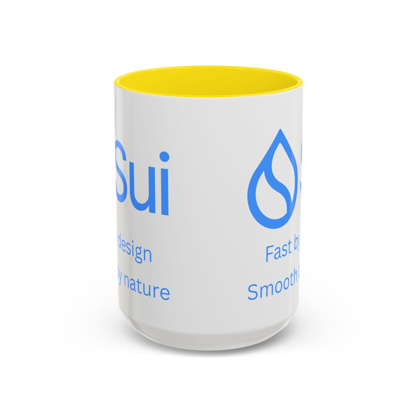SUI White Accent Mug by cypherpunkgear.com
