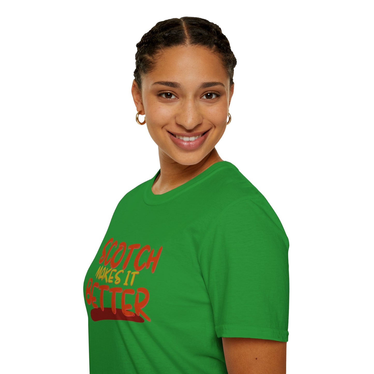 ¡Scotch lo mejora con cypherpunkgear! Camiseta unisex de estilo suave