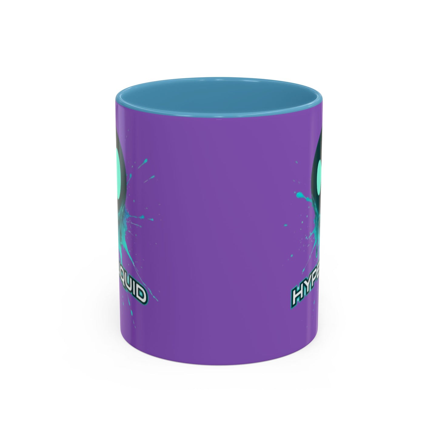 HYPE Drip Light Purple Accent Mug by cypherpunkgear.com