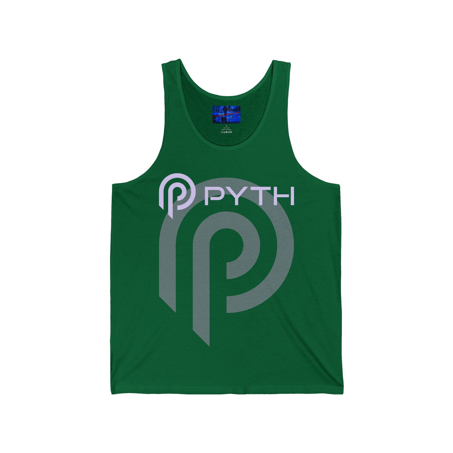 Pyth (PYTH) Unisex Jersey Tank Top by cypherpunkgear.com
