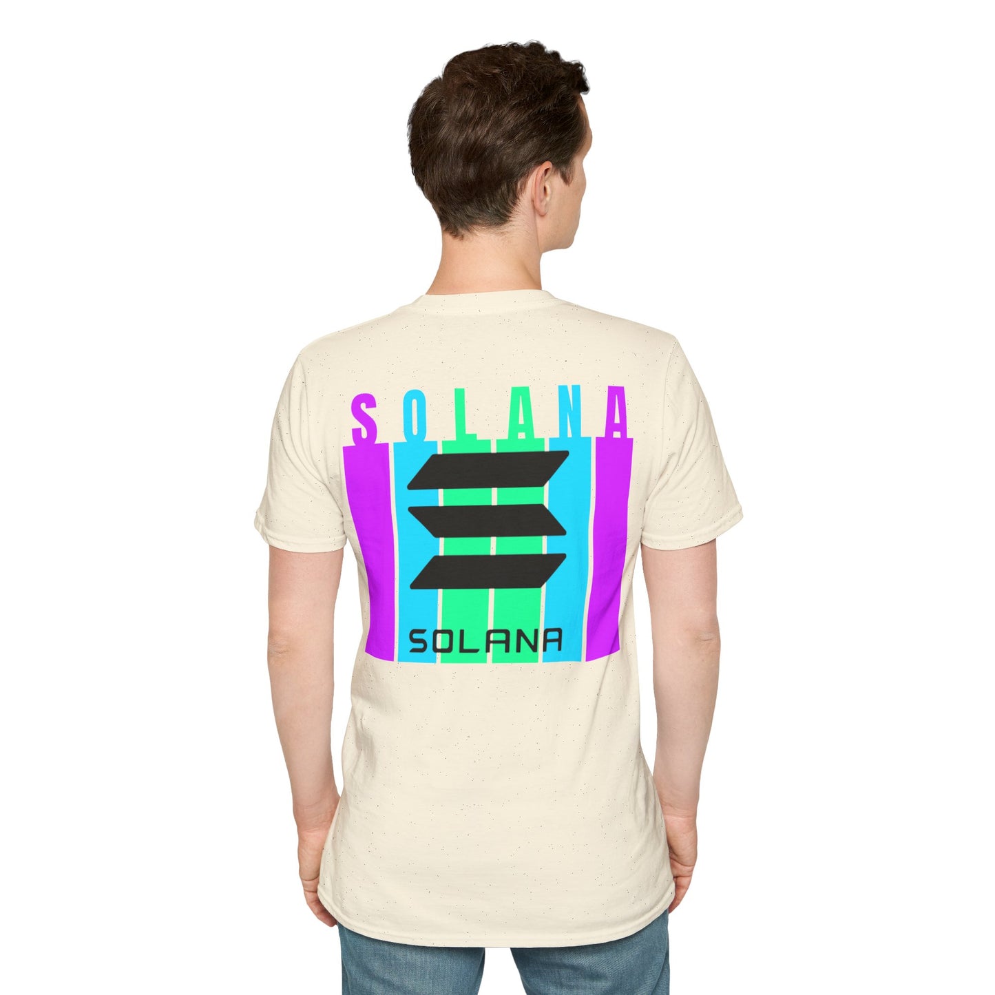 2-sided, Solana Light colors Unisex T-Shirt by cypherpunkgear.com