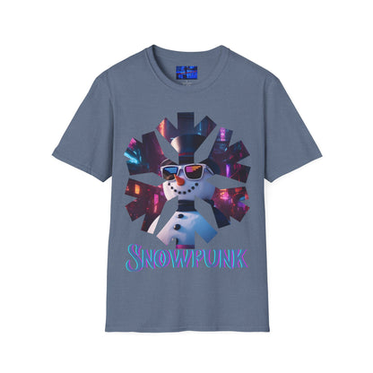 Snowpunk Dark colors Unisex T-Shirt by cypherpunkgear.com