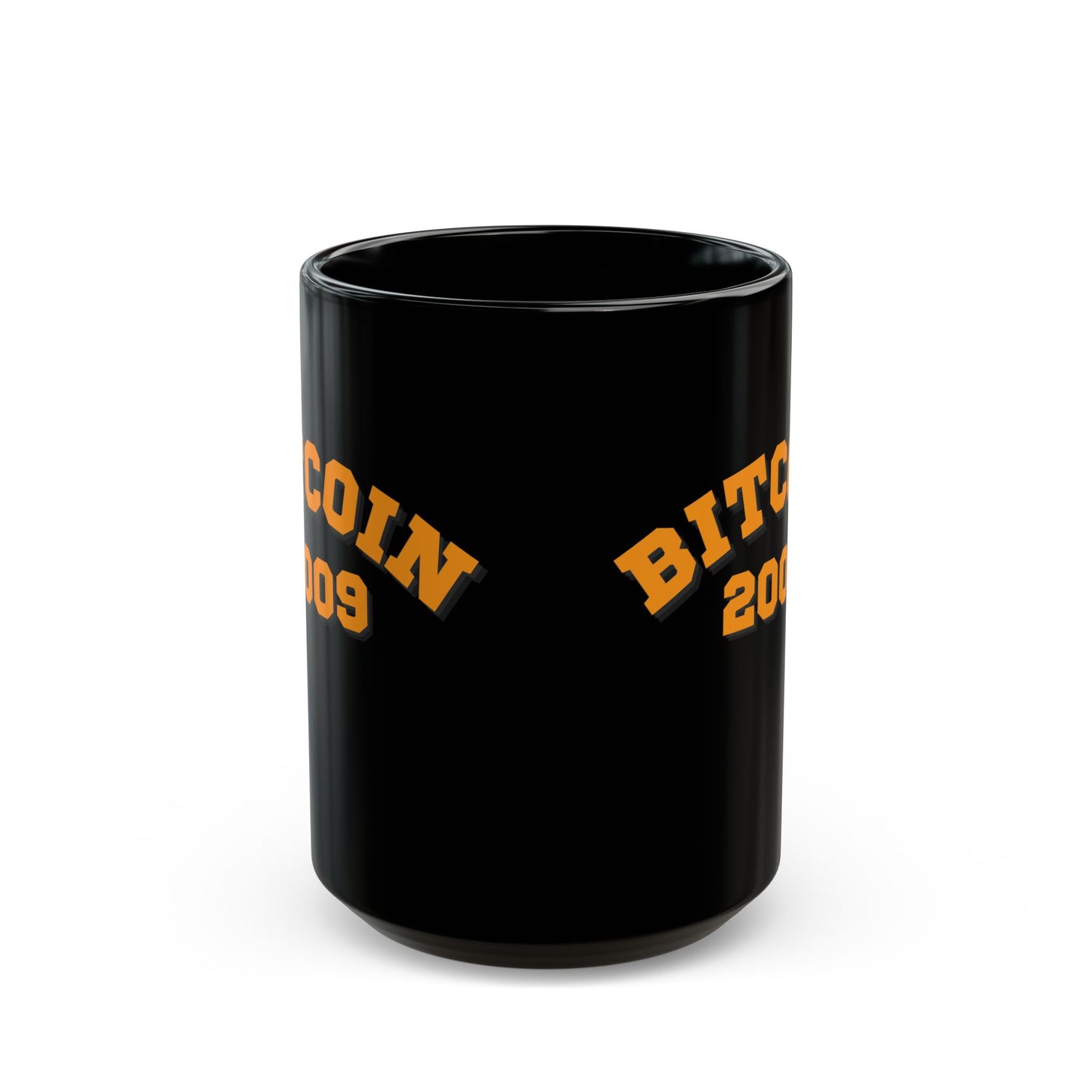 Bitcoin 2009 Black Mug by cypherpunkgear.com