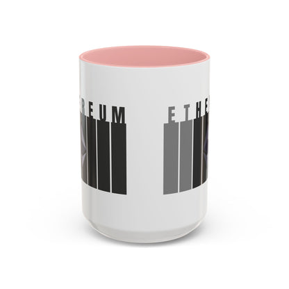Ethereum (ETH) Accent Mug by cypherpunkgear.com