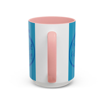 Non-Fungible Inside Turquoise Accent Mug by cypherpunkgear.com