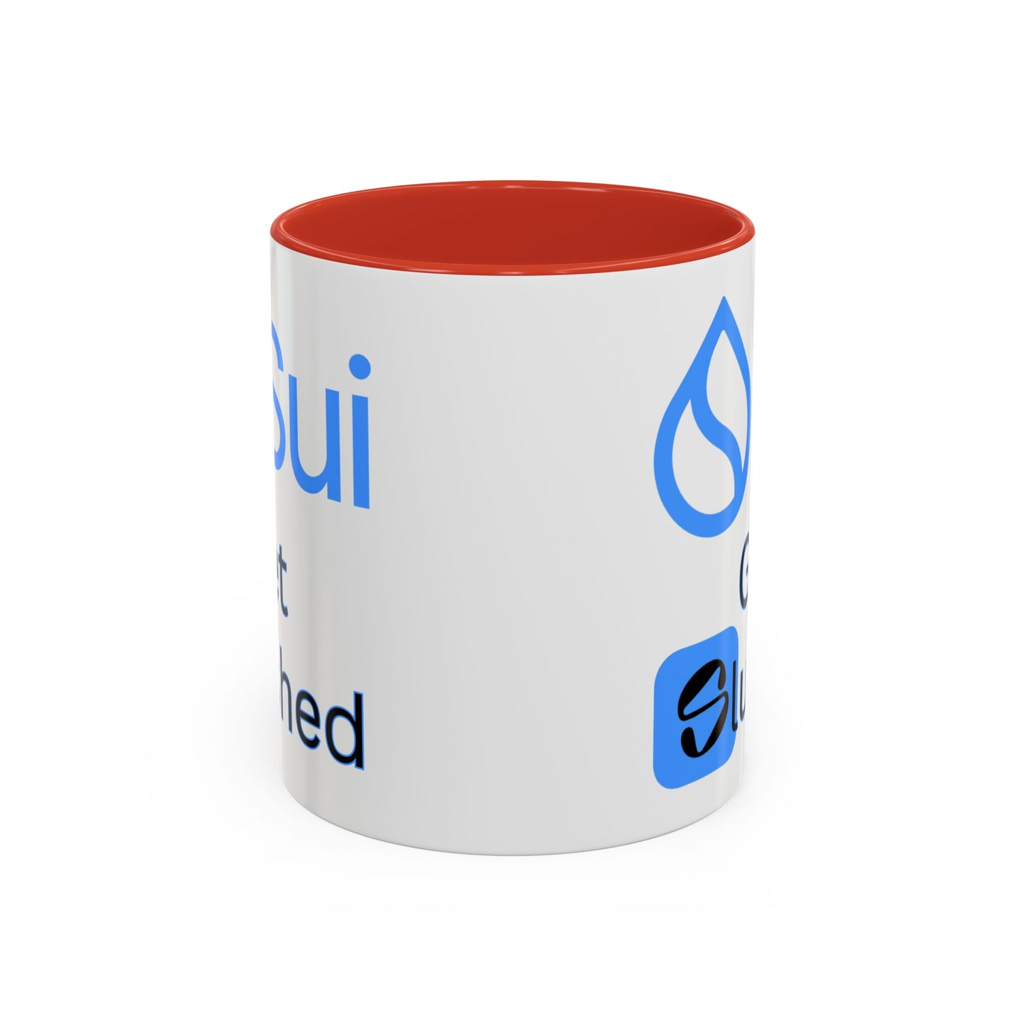 Sui: Get Slushed White Accent Mug by cypherpunkgear.com