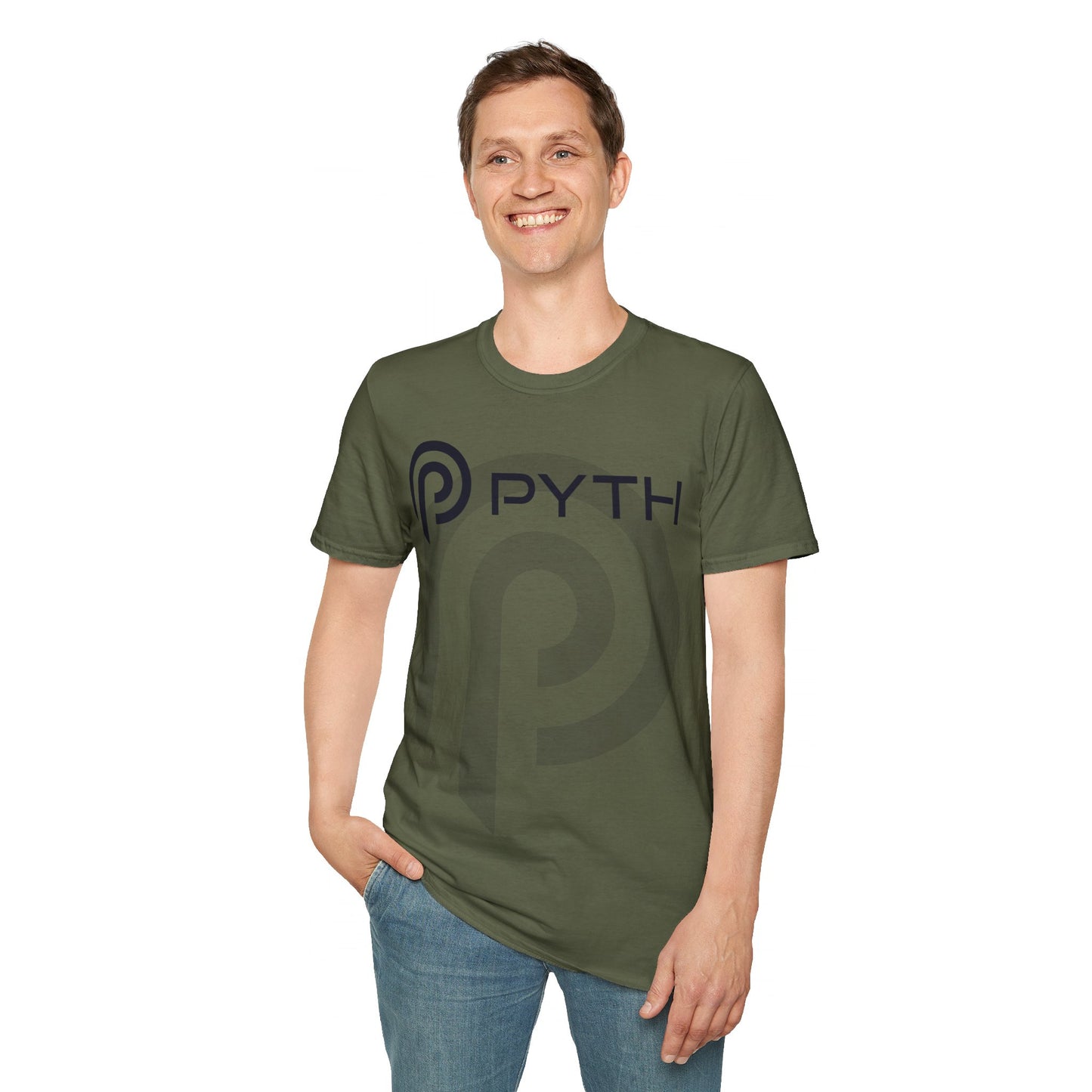 Pyth (PYTH) LTcolors Unisex T-Shirt by cypherpunkgear