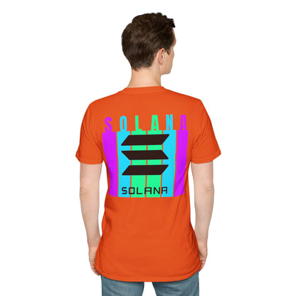 2-sided, Solana LTcolors Unisex T-Shirt by cypherpunkgear.com