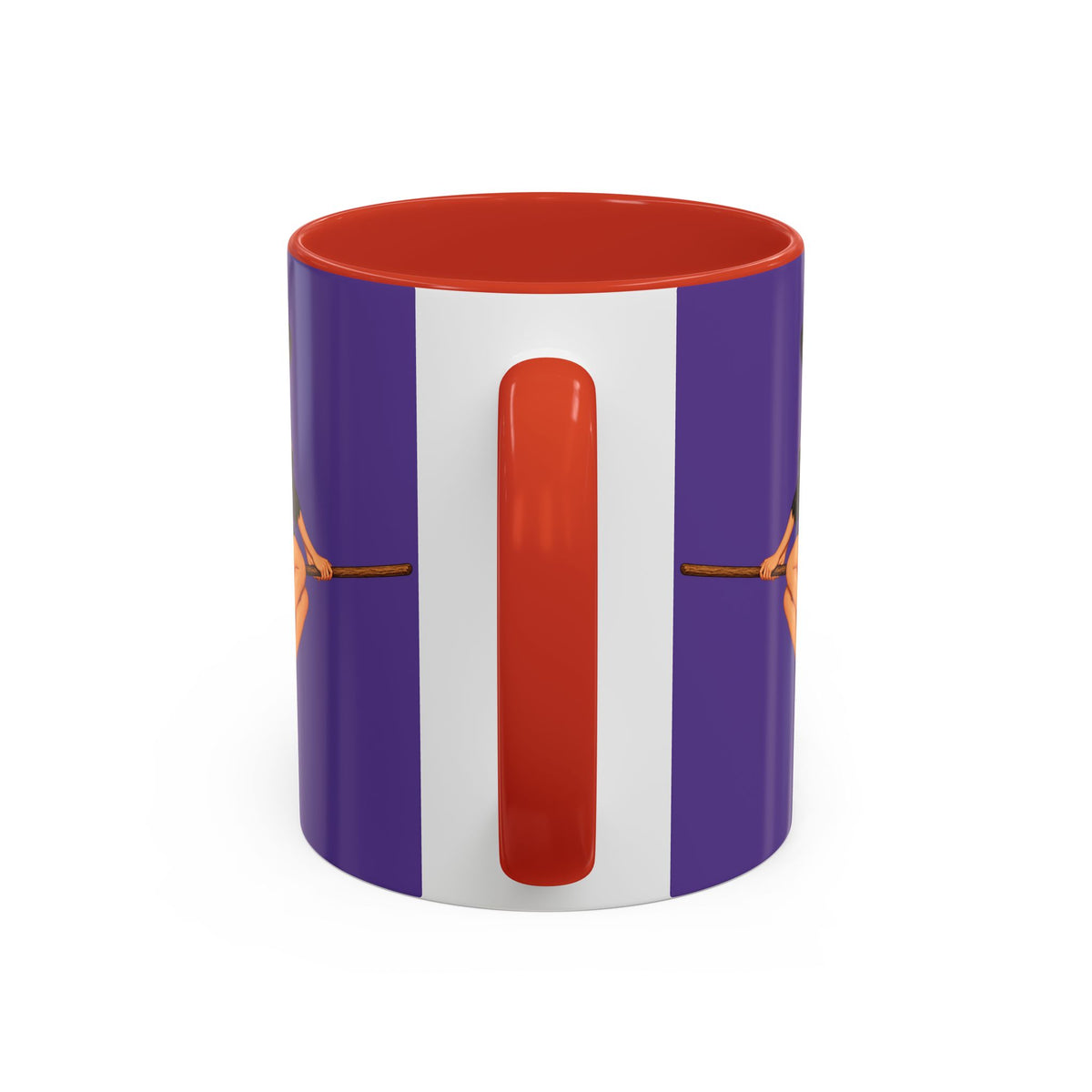Hazel Hex Purple Accent Mug by CreepyCrafts.boo
