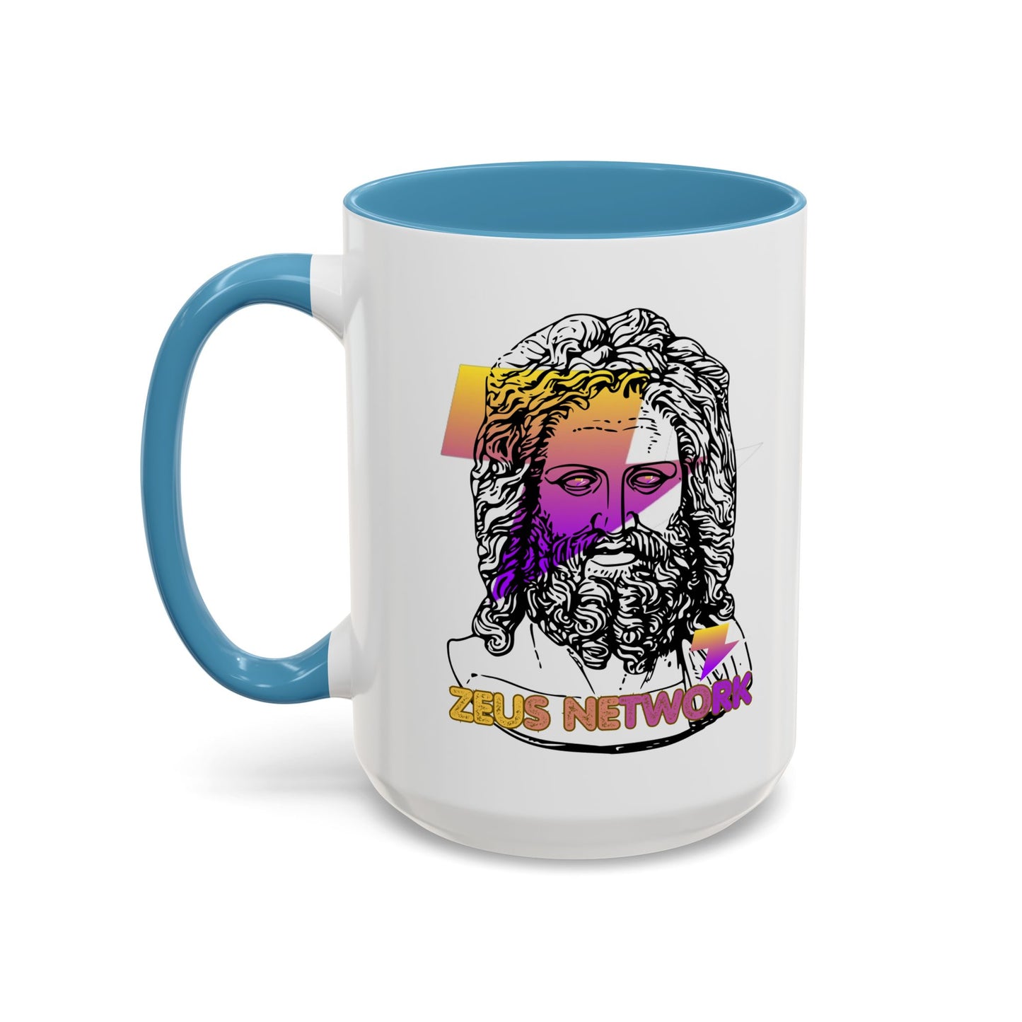 Zeus Network Accent Mug by cypherpunkgear