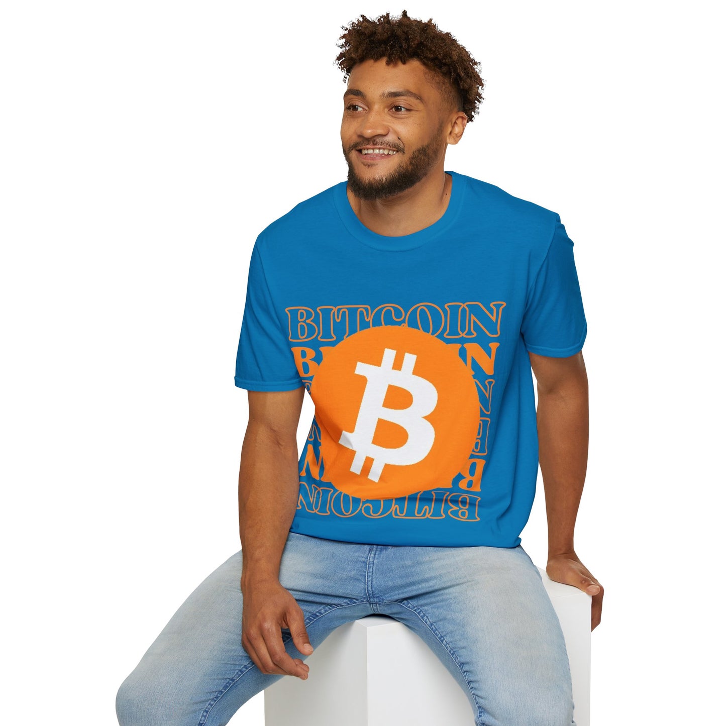 Bitcoin Bitcoin Bitcoin (BTC) Dark colors Unisex T-Shirt by cypherpunkgear.com