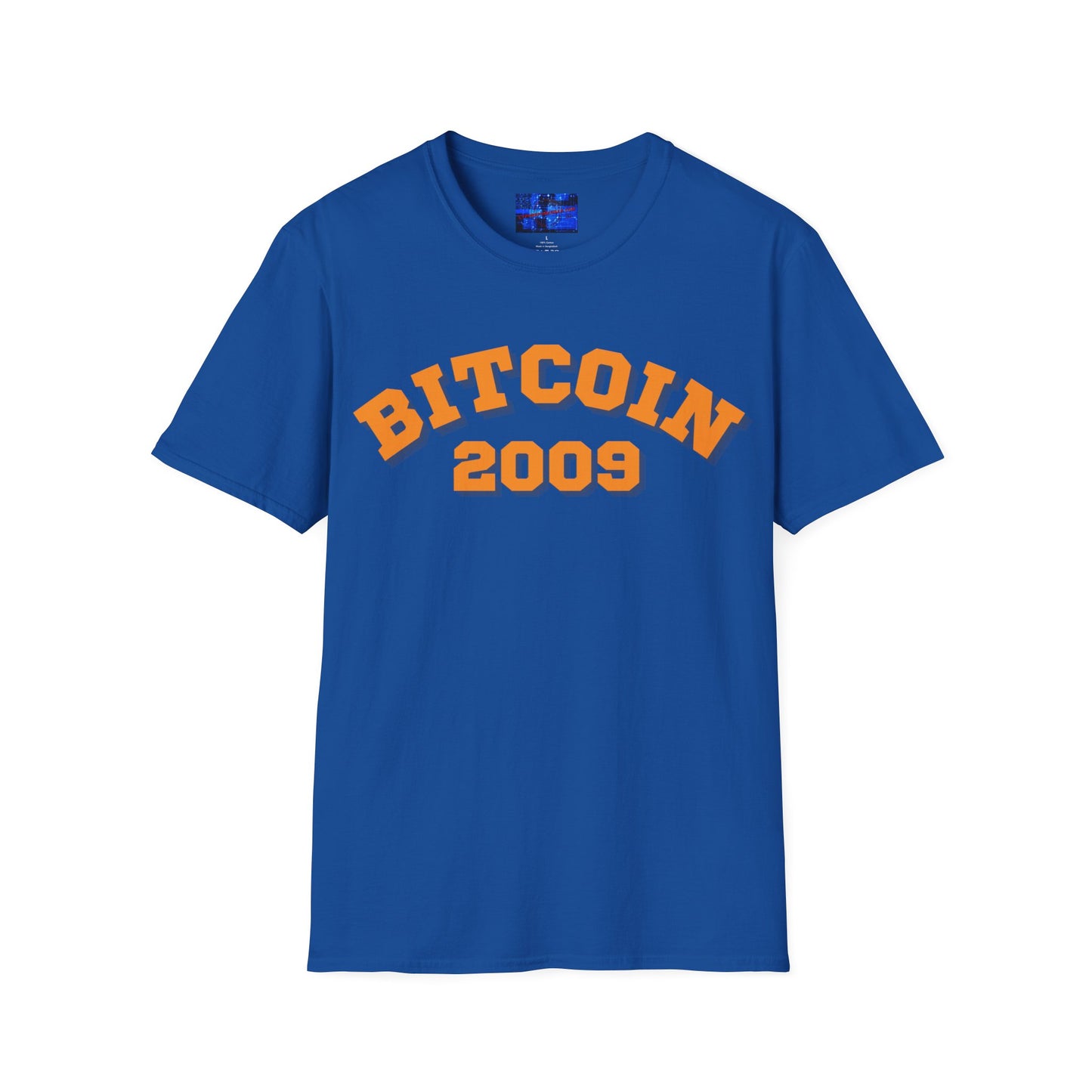 Bitcoin 2009 Dark colors Unisex T-Shirt by cypherpunkgear.com