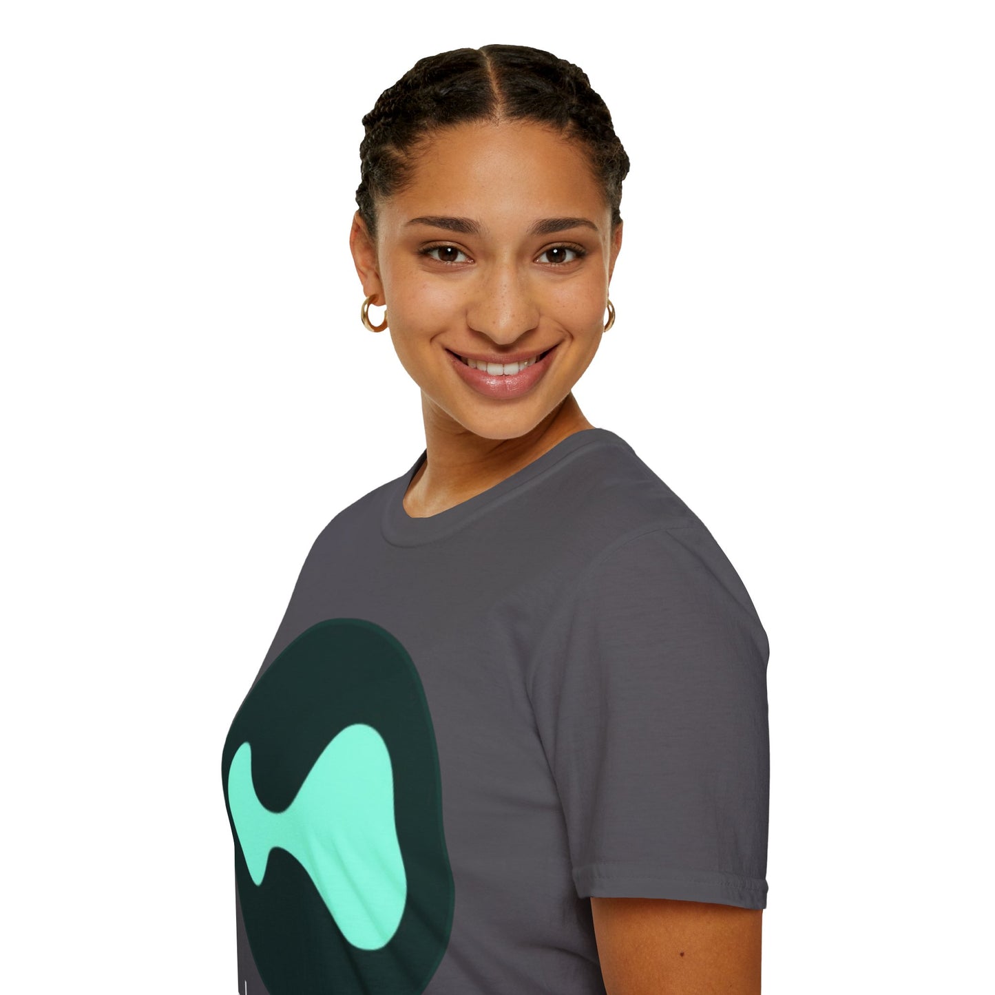 Hyperliquid White font Unisex T-Shirt by cypherpunkgear.com