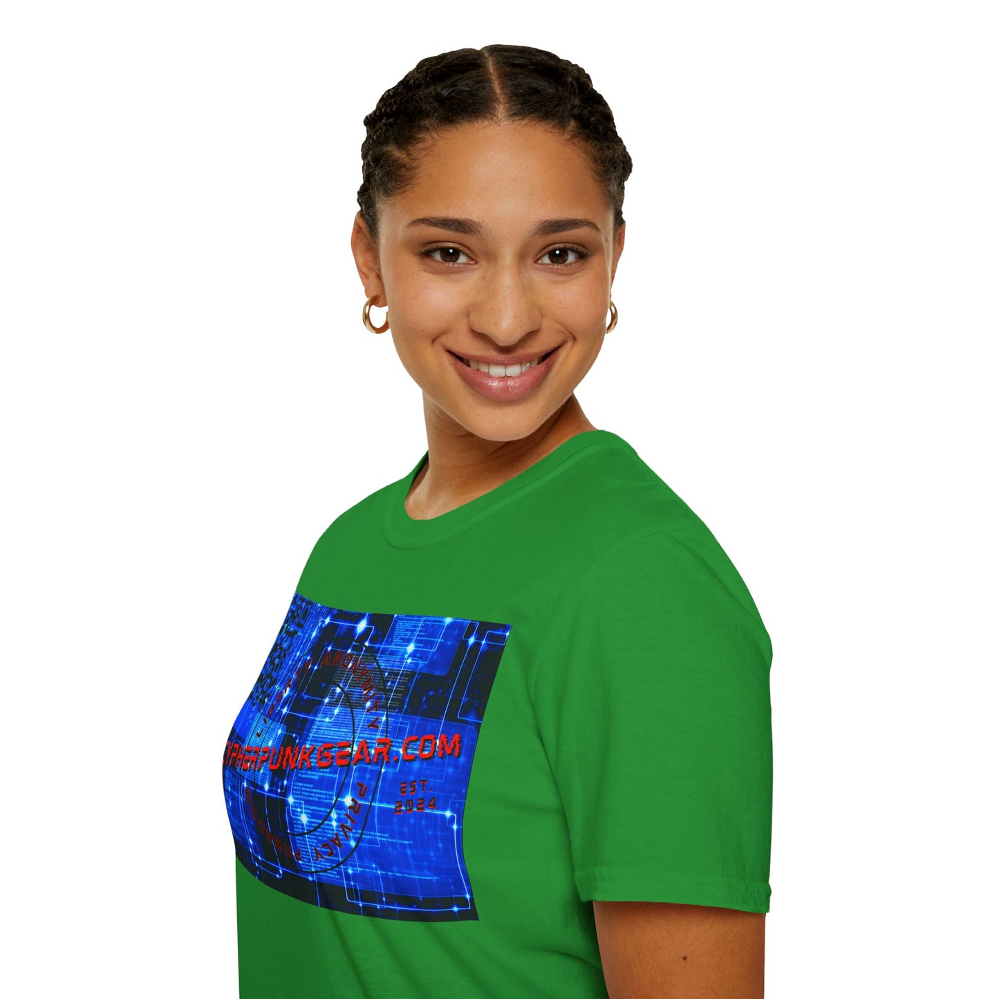 Cypherpunkgear.com logo Dark colors Unisex T-Shirt by cypherpunkgear.com