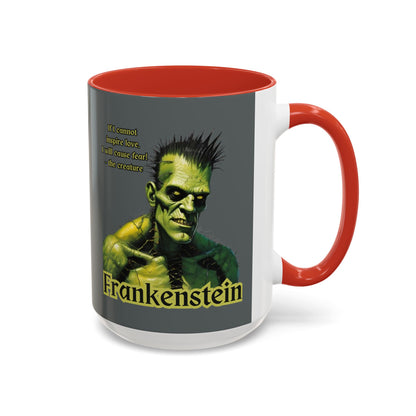 Frankenstein's Creature Accent Mug by cypherpunkgear