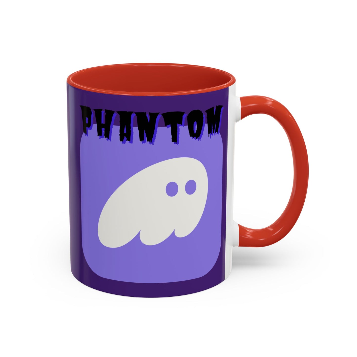 Phantom Hot Wallet Purple Accent Mug by cypherpunkgear.com