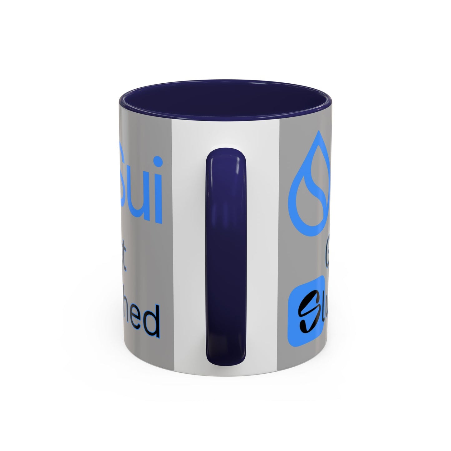 Sui: Get Slushed Grey Accent Mug by cypherpunkgear.com
