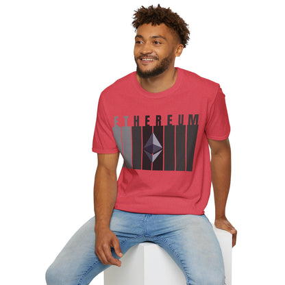 Ethereum (ETH) Light colors Unisex T-Shirt by cypherpunkgear.com