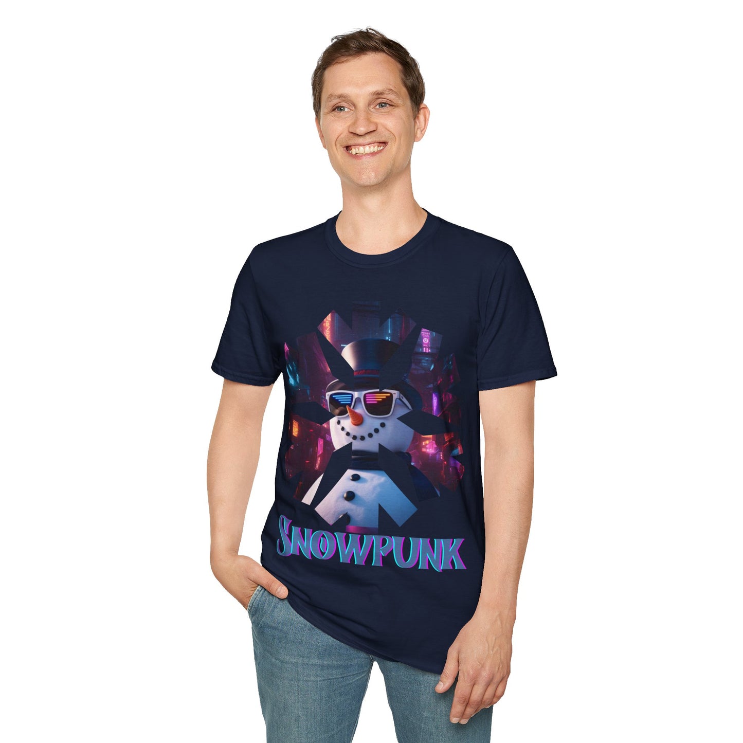 Snowpunk DKcolors Unisex T-Shirt by cypherpunkgear