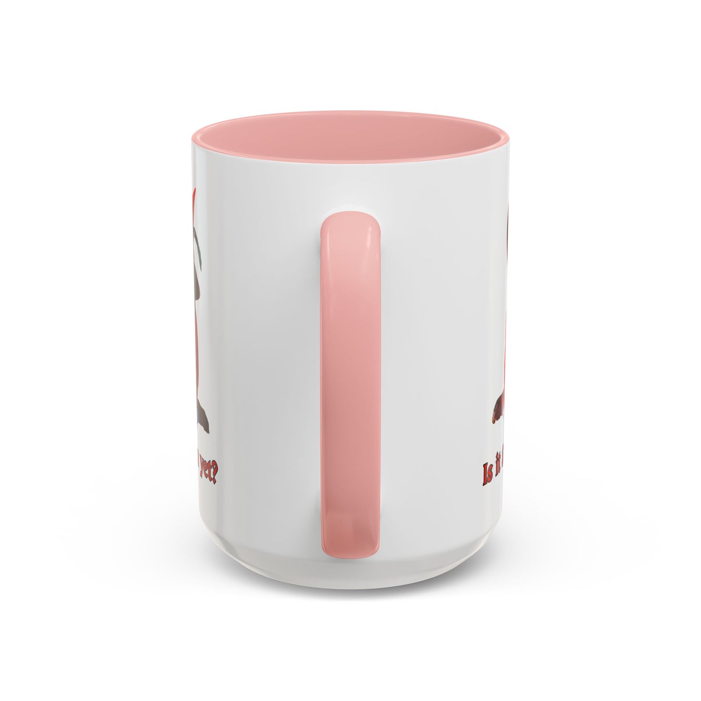Is it Samhain yet? White Accent Mug by CreepyCrafts.boo