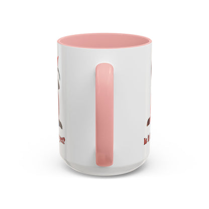 Is it Samhain yet? White Accent Mug by CreepyCrafts.boo
