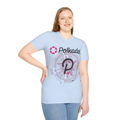 Polkadot (DOT) Light colors Unisex T-Shirt by cypherpunkgear.com