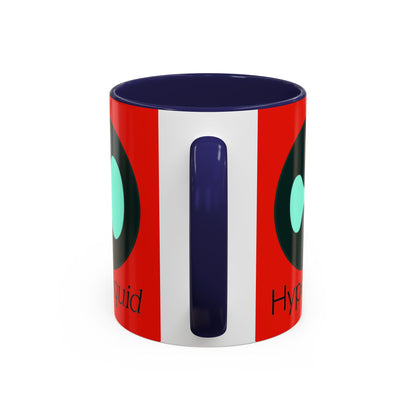 Hyperliquid Black font Red Accent Mug by cypherpunkgear.com