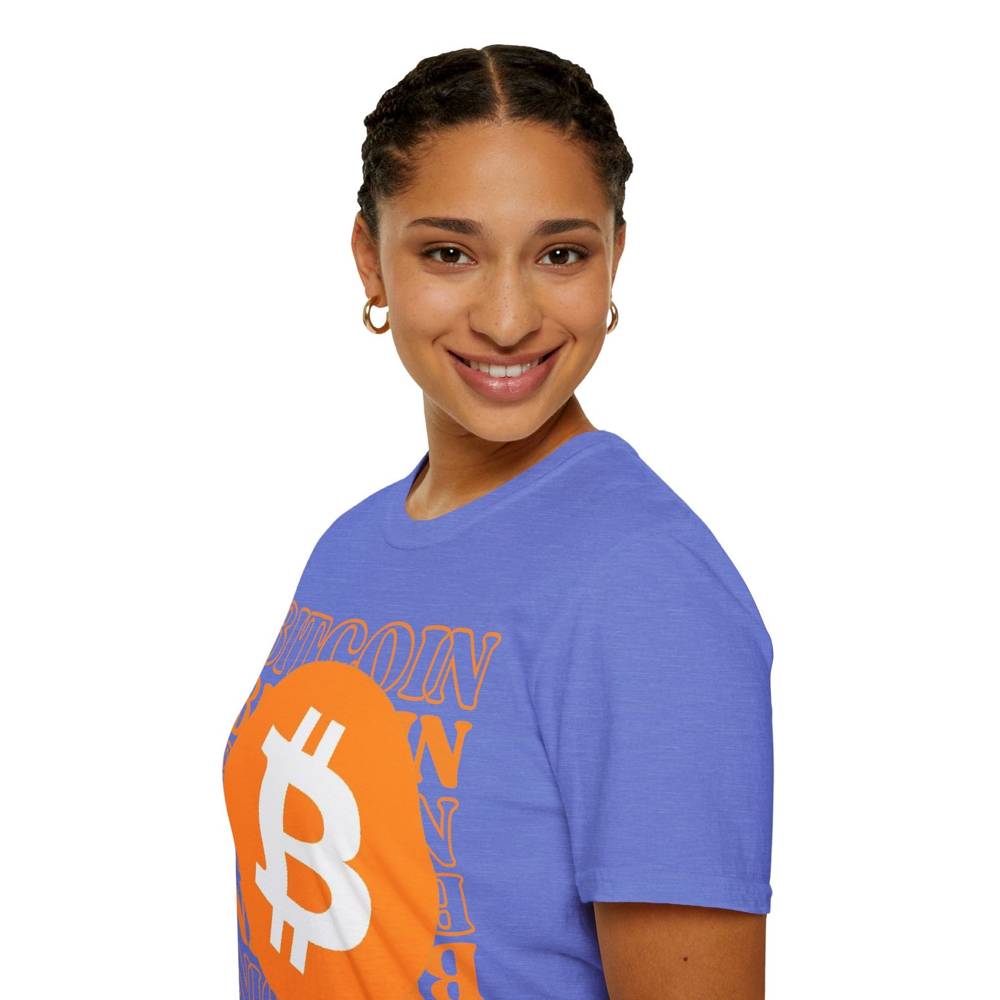 Bitcoin Bitcoin Bitcoin (BTC) Light colors Unisex T-Shirt by cypherpunkgear.com