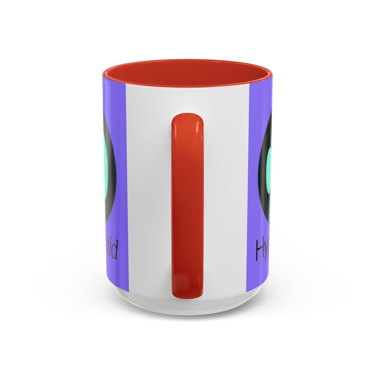 Hyperliquid Black font Light Purple Accent Mug by cypherpunkgear.com