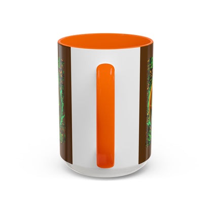 Blessed Samhain Green Jack Brown Accent Mug by CreepyCrafts.boo