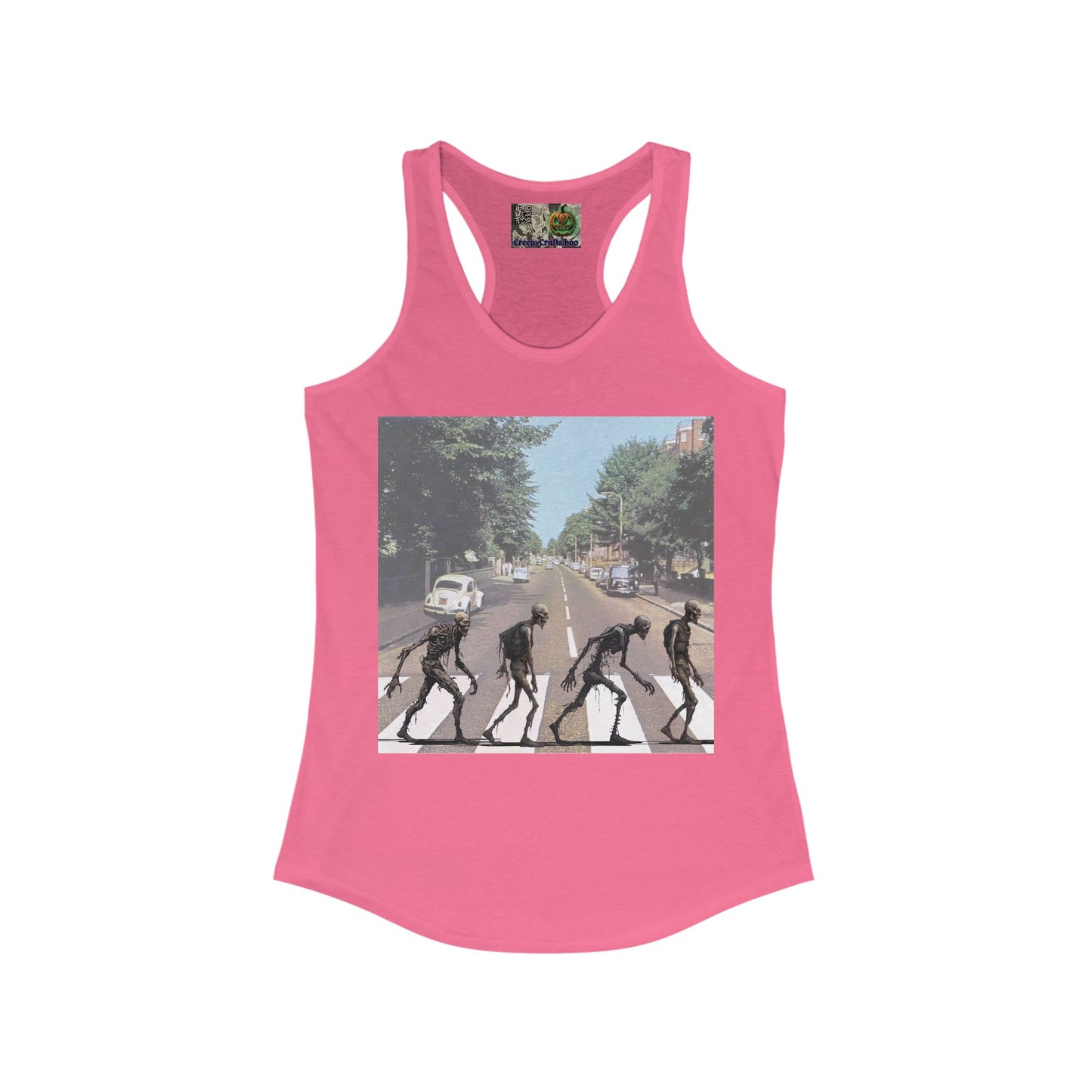 2-sided, Scabby Road Women's Racerback Tank Top by CreepyCrafts.boo