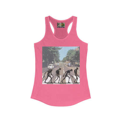 2-sided, Scabby Road Women's Racerback Tank Top by CreepyCrafts.boo