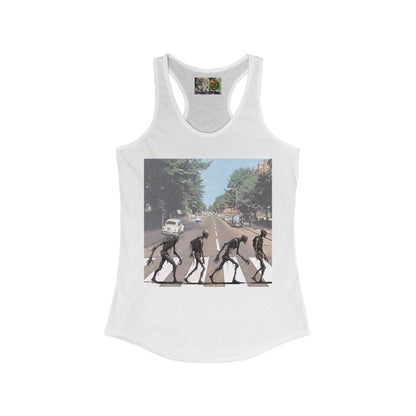 2-sided, Scabby Road Women's Racerback Tank Top by CreepyCrafts.boo