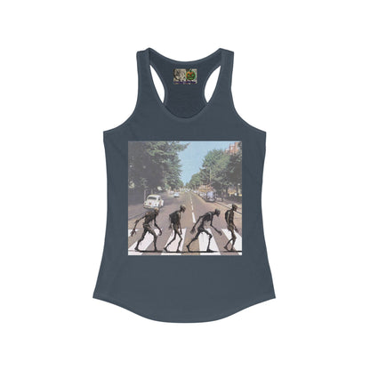 2-sided, Scabby Road Women's Racerback Tank Top by CreepyCrafts.boo