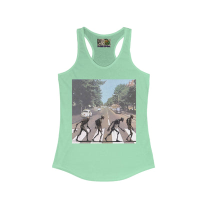 2-sided, Scabby Road Women's Racerback Tank Top by CreepyCrafts.boo