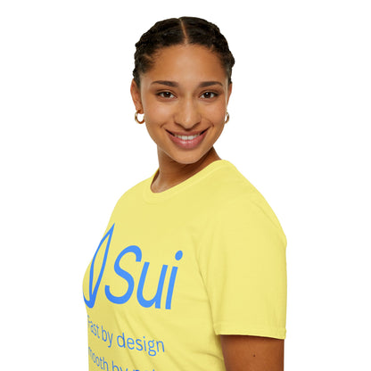SUI Light colors Unisex T-Shirt by cypherpunkgear.com