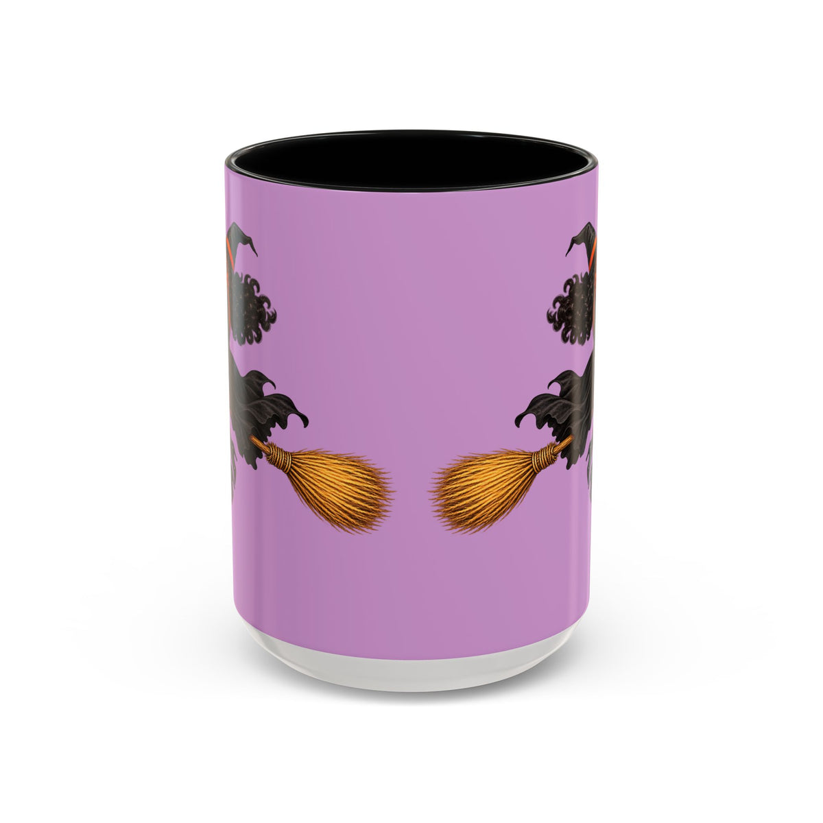 Velvet Vex Pink Accent Mug by CreepyCrafts.boo