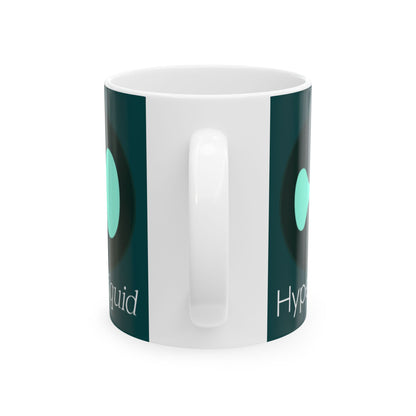 Hyperliquid White font Dark Hyperliquid Mug by cypherpunkgear.com