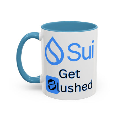 Sui: Get Slushed White Accent Mug by cypherpunkgear.com