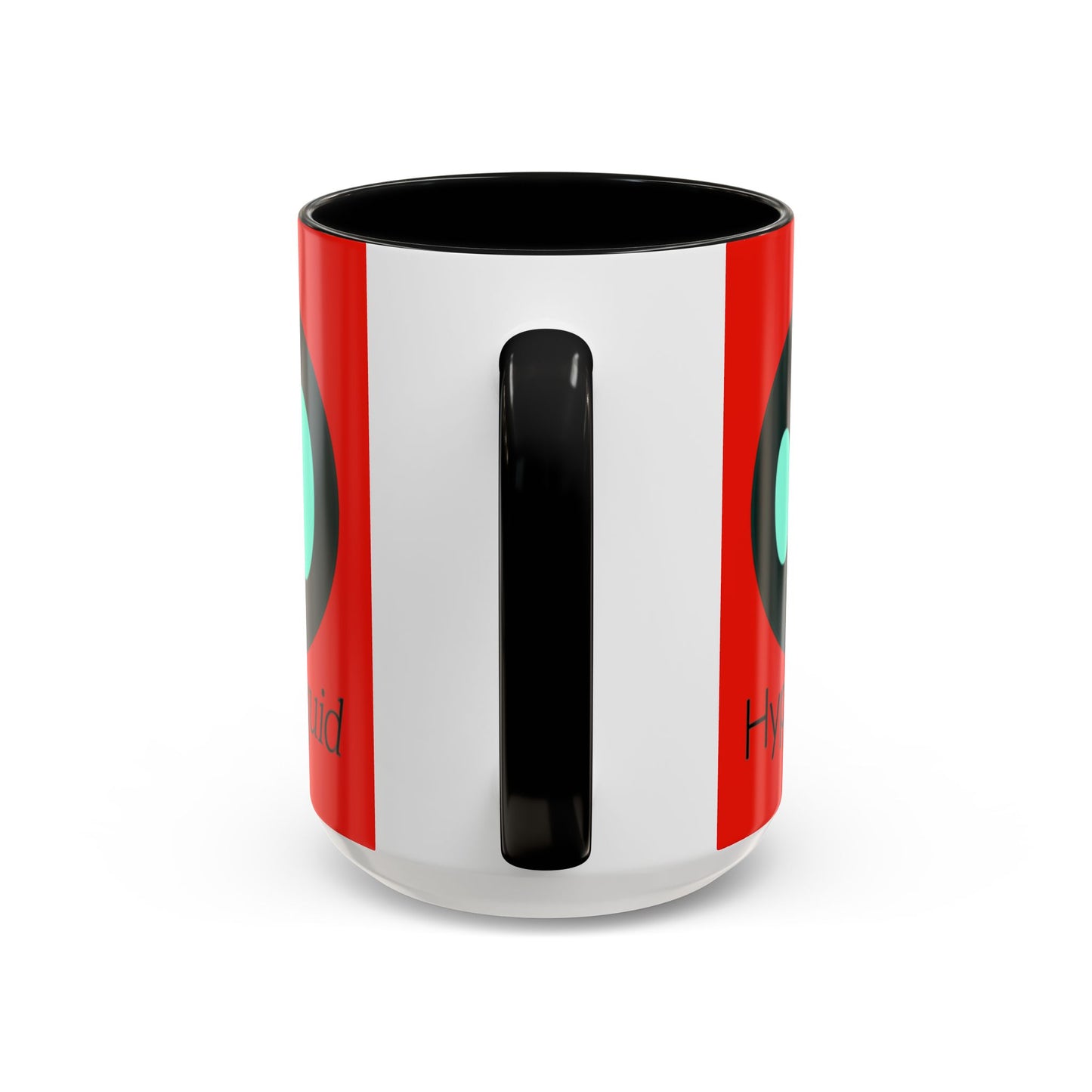 Hyperliquid Black font Red Accent Mug by cypherpunkgear.com