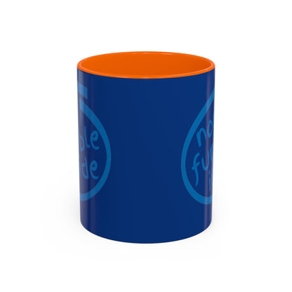 Non-Fungible Inside Dark Blue Accent Mug by cypherpunkgear.com