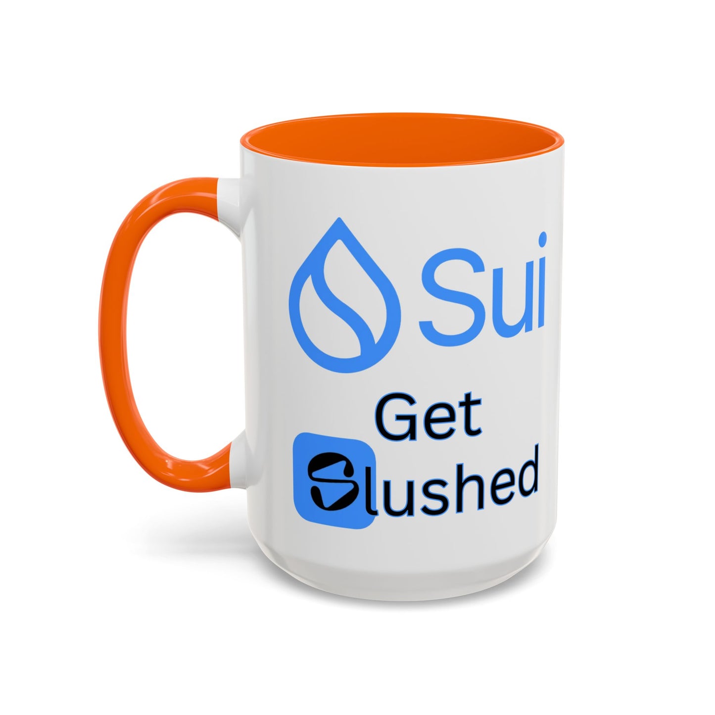 Sui: Get Slushed White Accent Mug by cypherpunkgear.com