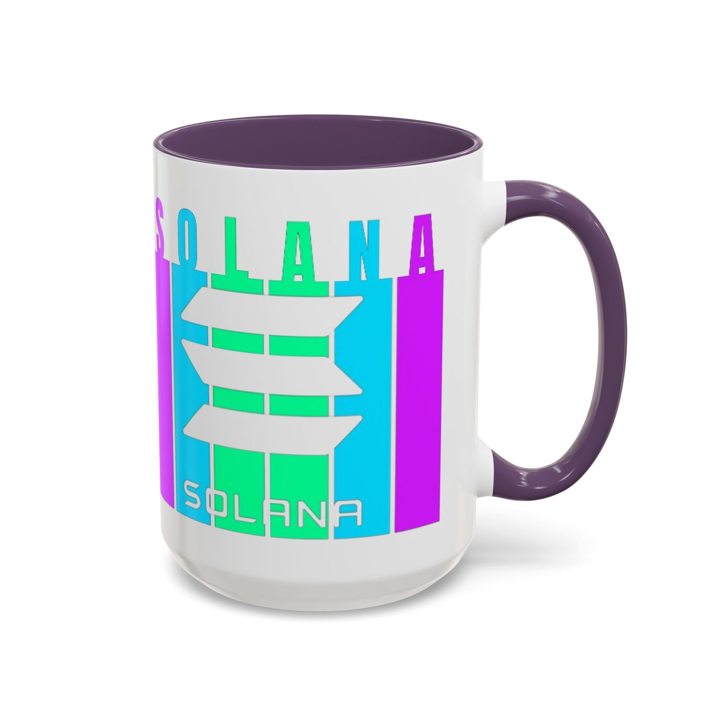Solana (SOL) Freedom Accent Mug by cypherpunkgear.com