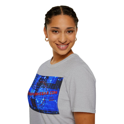 Cypherpunkgear.com logo Light colors Unisex T-Shirt by cypherpunkgear.com