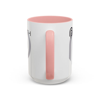 Pyth (PYTH) Accent Mug by cypherpunkgear.com