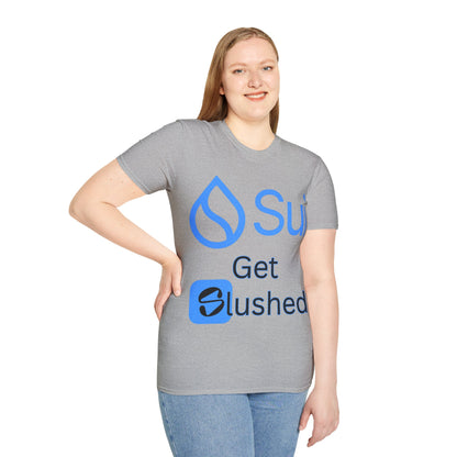 Sui: Get Slushed Light colors Unisex T-Shirt by cypherpunkgear.com