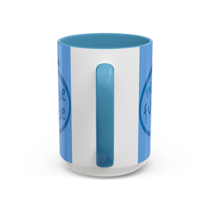 Non-Fungible Inside Light Blue Accent Mug by cypherpunkgear.com