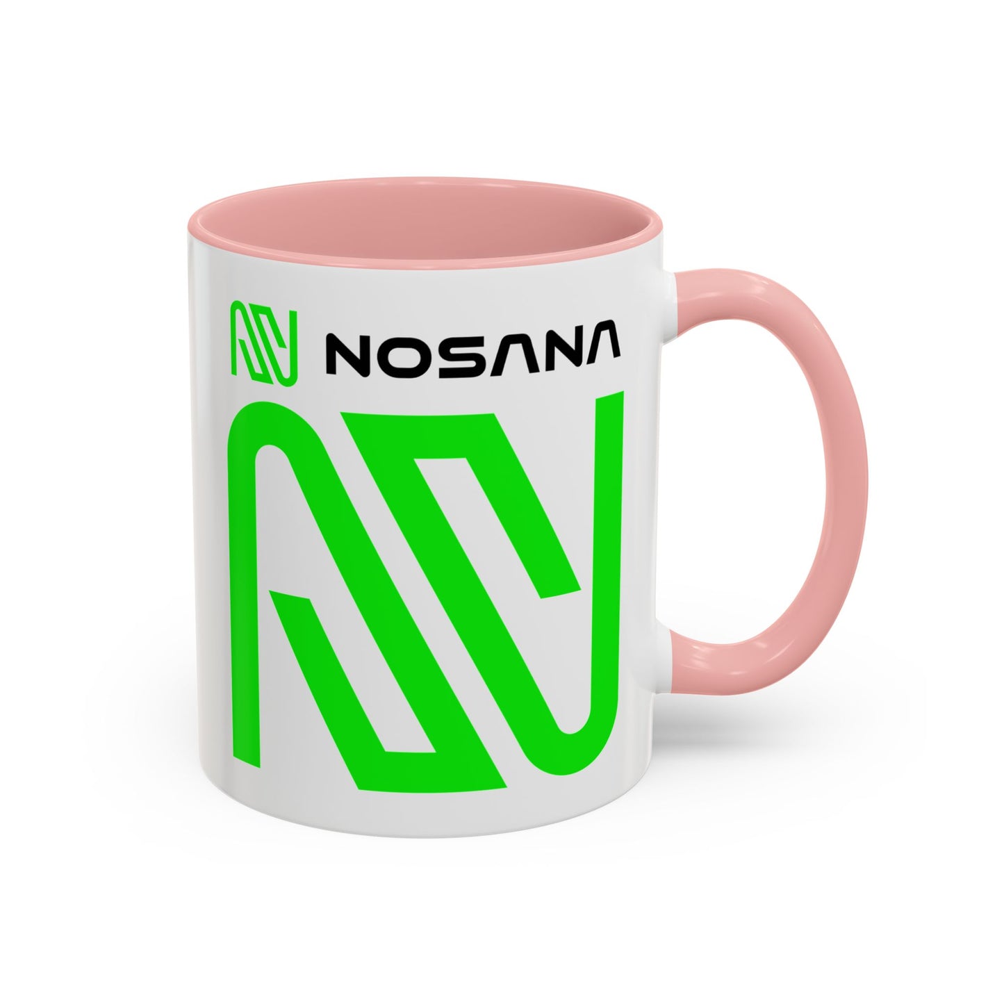 Nosana (NOS) Accent Mug by cypherpunkgear